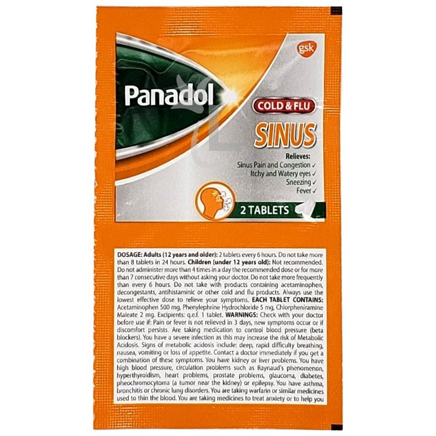 Panadol Cold&Flu Sinus